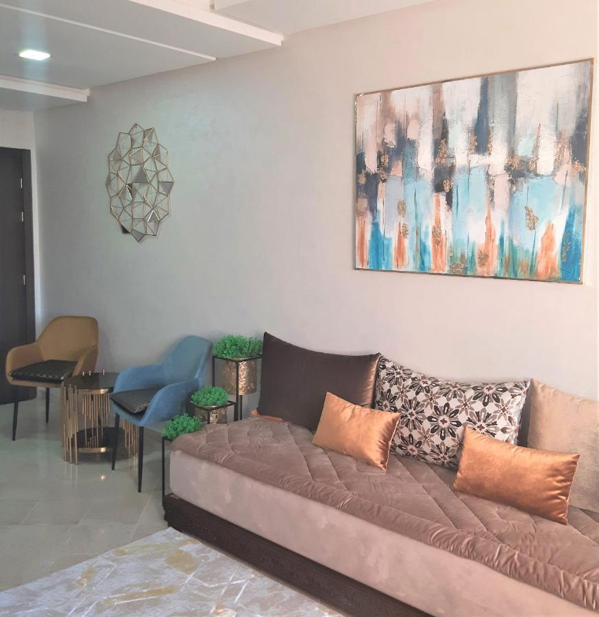 Appartement Pour Familles En Residence Avec Piscine Et Wifi Marrakesh Eksteriør bilde